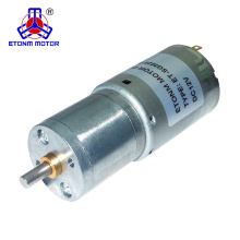 25mm dc motor 12V rated speed 80rpm